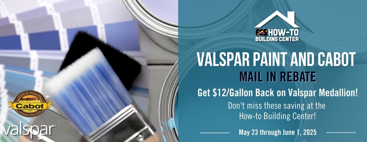 Valspar paint and cabot stain for sale