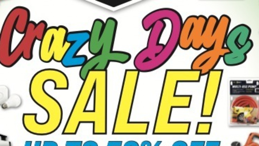 Crazy Days Sale! - How-To Building Center